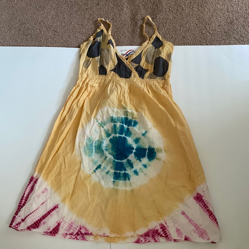 Tie dye summer dress